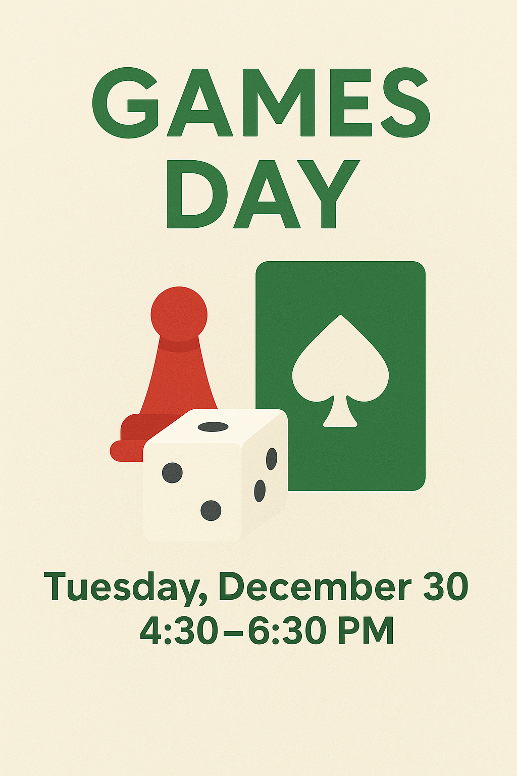 Games Day - Board games, logic puzzles & more! 🎲